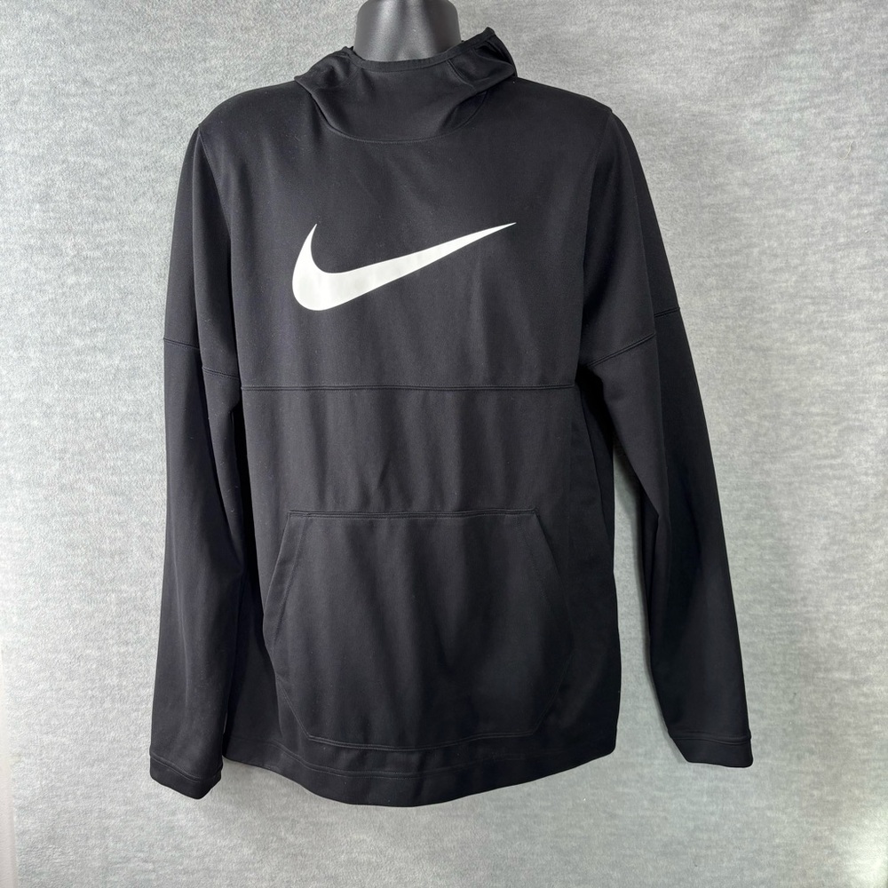 Nike Men’s Spotlight Hoodie PO Black/White SZ Large Tall 925634-010 Long Sleeve